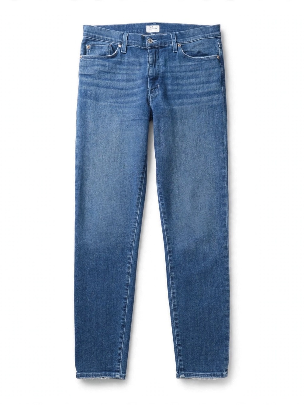 Hudson Blair High Rise Super Skinny Jeans Womens 31 Frayed Hem